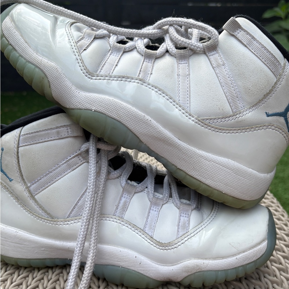 🔥 Nike Air Jordan 11 Retro "Legend Blue" 378038-104 | Size 6.5Y 👟 OG Colorway - Picture 12 of 13